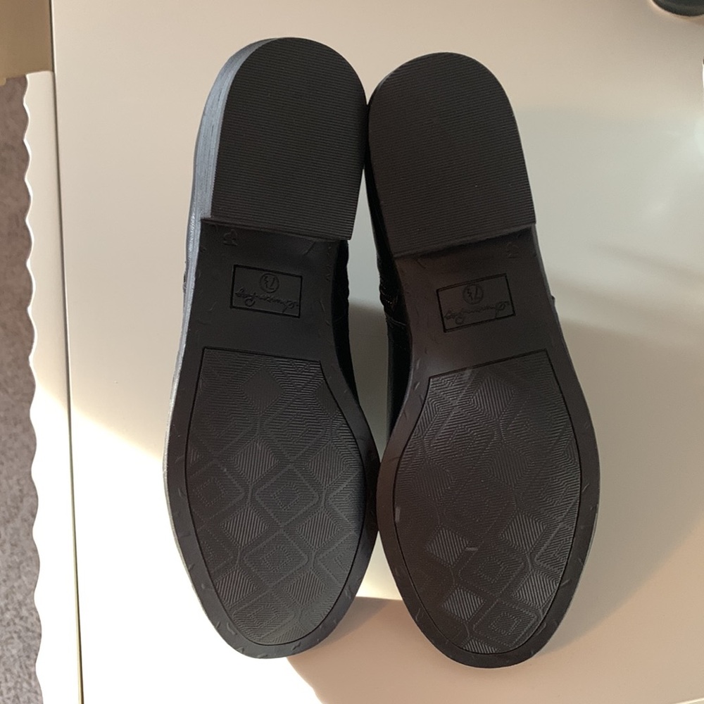 Black Leather Ankle Boot - image 3